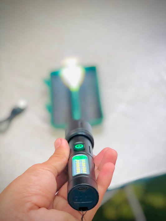 USA Lot Torch | Rechargeable Lithium Battery | 500m range | Type-C Charging