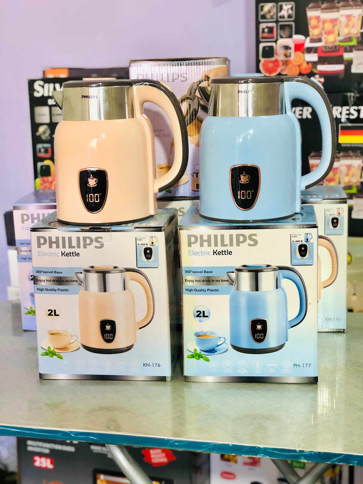 Philips Electric Kettle KN-176 – 2L, 2000W Stylish Design