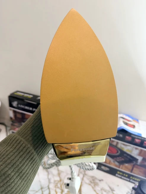 Panasonic Golden Plate Iron - Non-Stick | Smooth & Safe Ironing