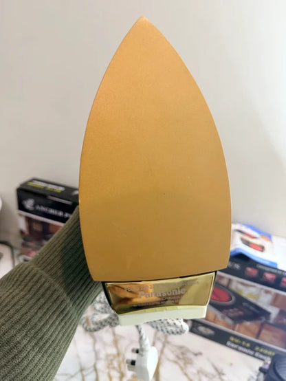 Panasonic Golden Plate Iron - Non-Stick | Smooth & Safe Ironing