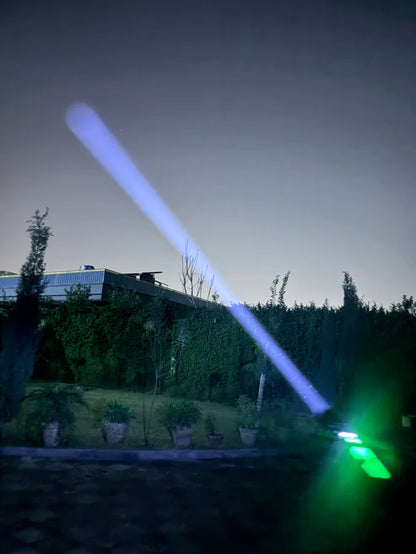 X-BALOG LED Torch | Rechargeable Lithium Battery | 4-Hours Backup | 500-1km range