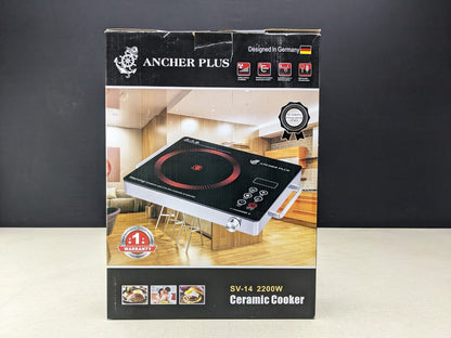 🔥 German Lot Ancher Plus 2200W Hot Plate | Touch Control |1 Year Warranty
