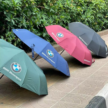 BMW Windproof Folding Umbrella | Imported Premium Quality