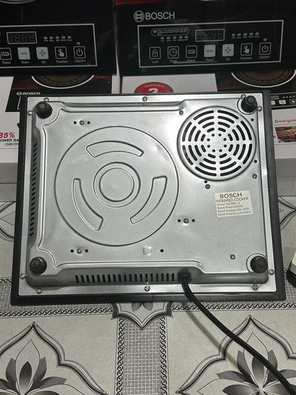 Bosch RBK-12 Infrared Hot Plate – 2200W Electric Stove | Energy Efficient |