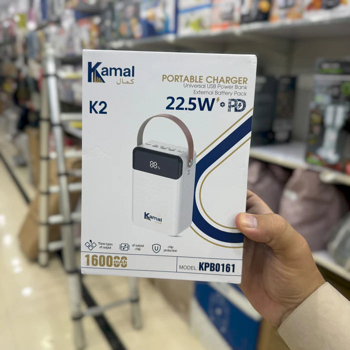 Kamal Fast Charging Power Bank 1.6 Lac mAh – Family PowerBank