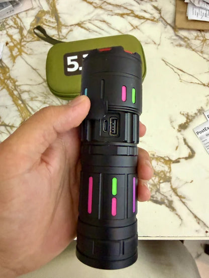 Imported USA 5.11 Long Range High Power Torch | 5 Hours Backup with Display