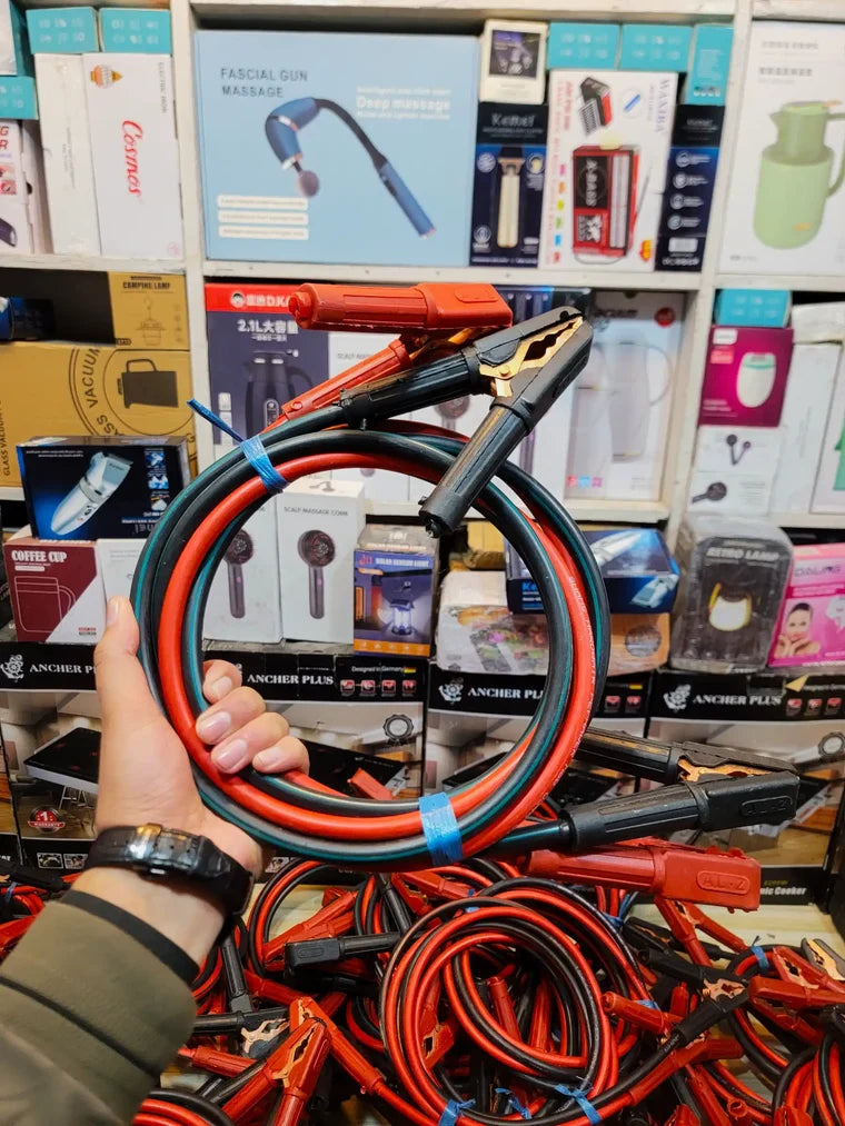 ⚡ Heavy-Duty Jumper Cables – Quick Battery Start | 95mm Strength | 9ft/6ft
