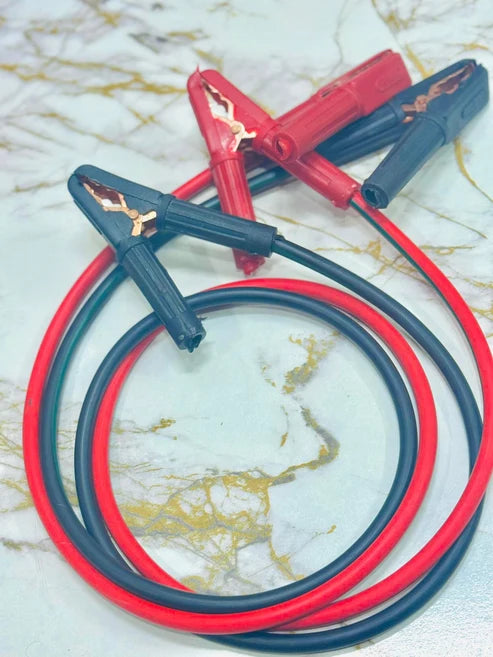 ⚡ Heavy-Duty Jumper Cables – Quick Battery Start | 95mm Strength | 9ft/6ft
