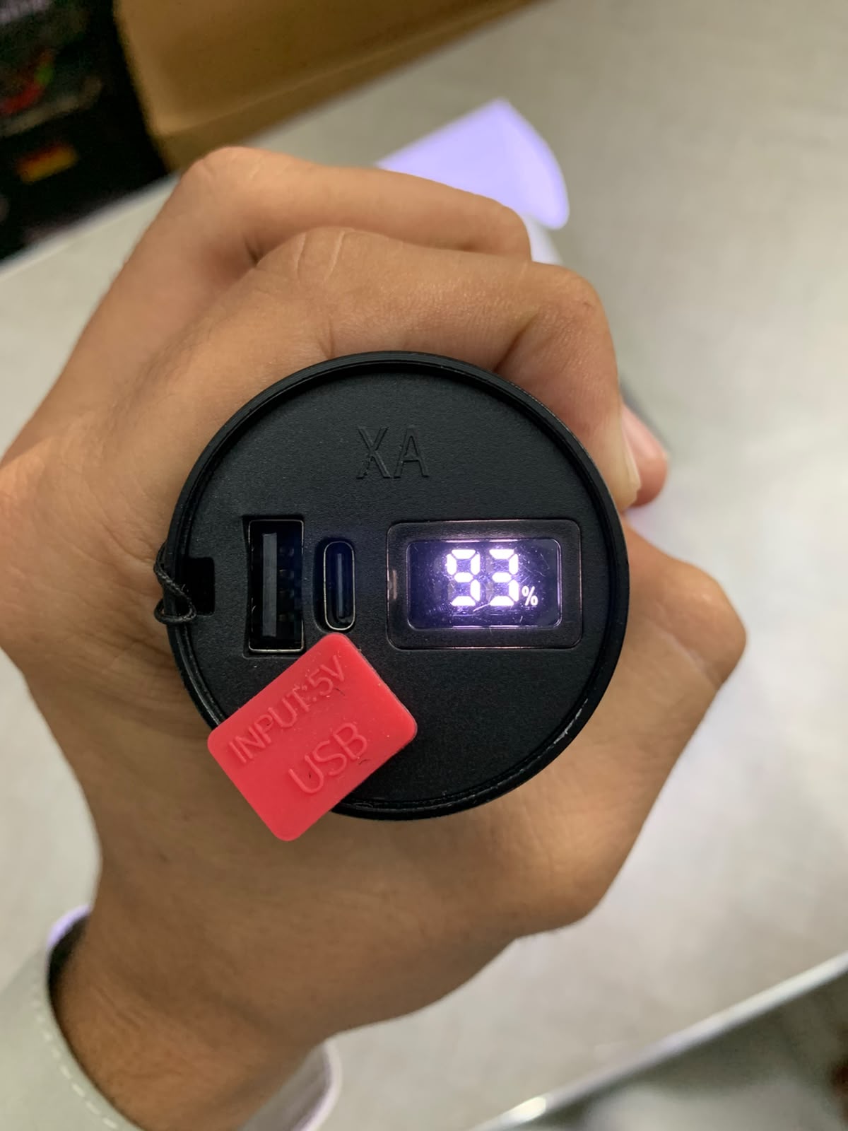 🔦 Powerful Torch with 5+ Hour Backup + Power Bank