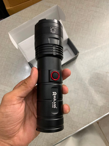 🔦 Powerful Torch with 5+ Hour Backup + Power Bank