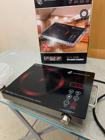 🔥 German Lot Ancher Plus 2200W Hot Plate | Touch Control |1 Year Warranty