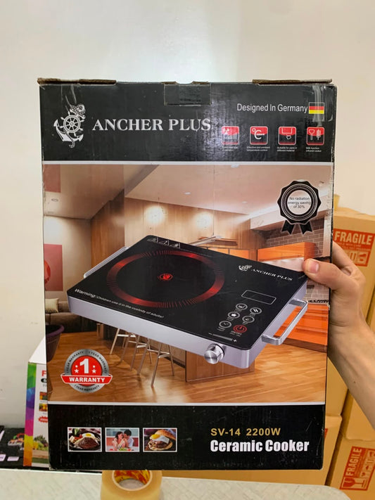 🔥 German Lot Ancher Plus 2200W Hot Plate | Touch Control |1 Year Warranty