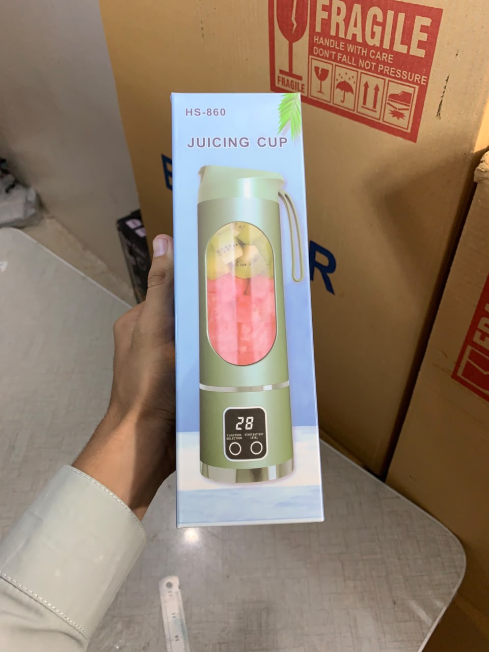 🥤Portable Blender HS-860 with Digital Display