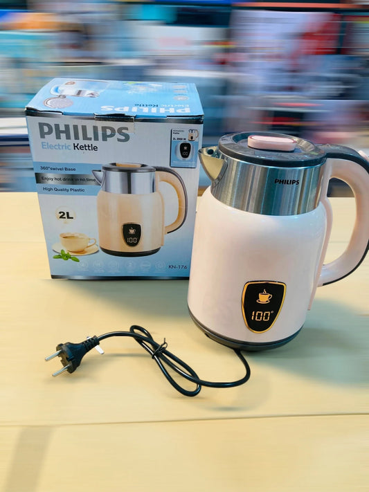Philips Electric Kettle KN-176 – 2L, 2000W Stylish Design