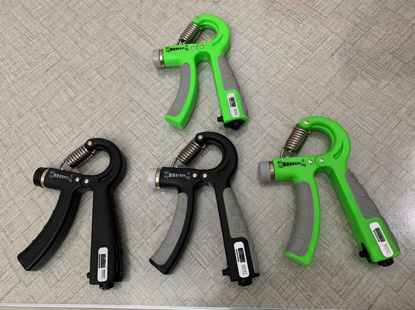 Imported Hand Gripper (5–60kg) Adjustable | Automatic Counter | Non-Slip Grip | Hand Excerciser