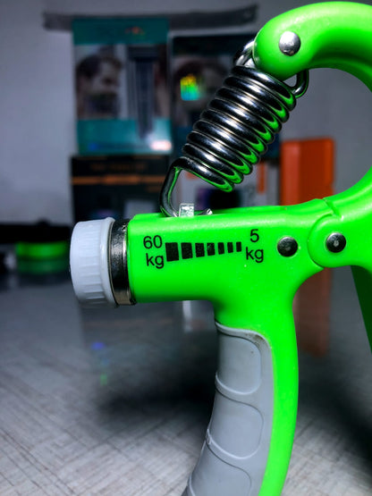 5–60kg Adjustable Hand Gripper with Automatic Counter & Non-Slip Grip | AfridiElectronics.com