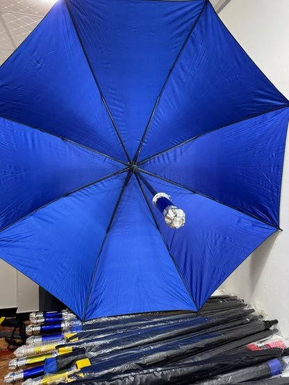 Original BMW Premium Full-Jumbo Umbrella – Unbreakable Fiber & Parachute Build