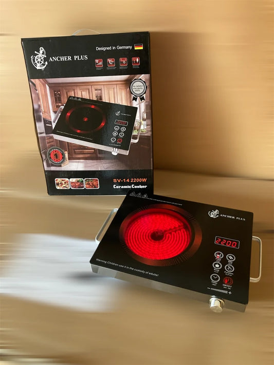 🔥 German Lot Ancher Plus 2200W Hot Plate | Touch Control |1 Year Warranty