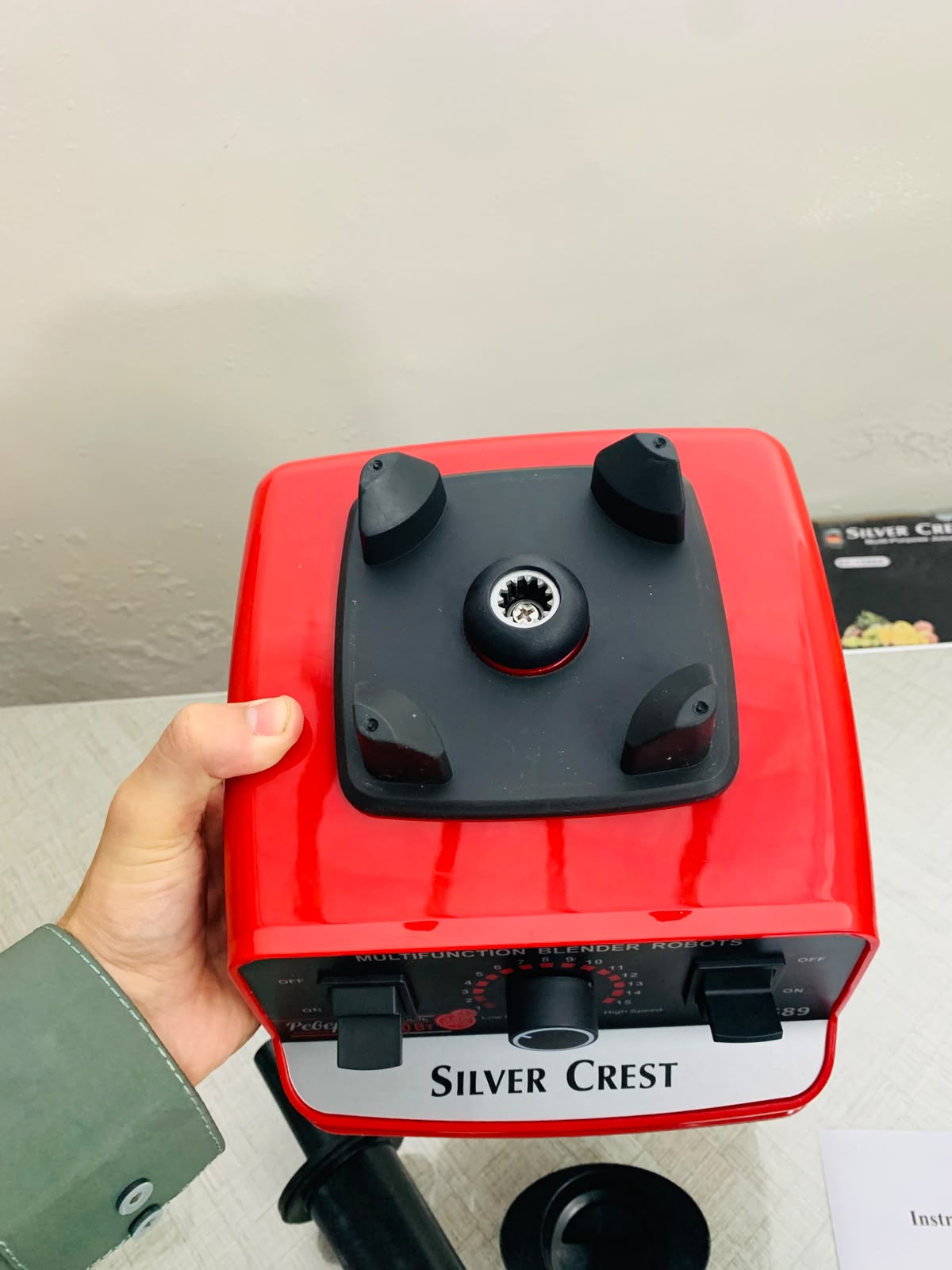 Silver Crest 2 in 1 SC-1589 Heavy Duty Blender | Powerfull Motor | Unbreakble Jugs