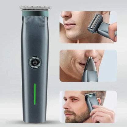 DALING DL-9218 3-in-1 Grooming Kit – Professional Hair, Beard & Nose Trimmer | Precision Grooming at Home