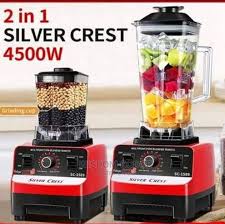 Silver Crest SC-1589 Heavy Duty Blender & Grinder | 4500W Multi-Purpose Juicer | Ice Crusher & Food Processor