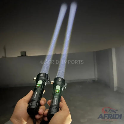 🔦 Ruiling RL-2210 Powerful Safety Torch – 1KM Long Range | 8800mAh