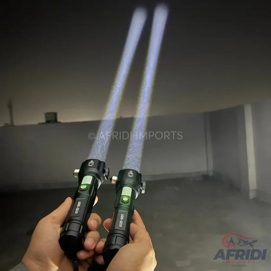 🔦 Ruiling RL-2210 Powerful Safety Torch – 1KM Long Range | 8800mAh